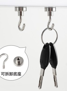 Avoid holing magnet link up with the kitchen wall hanging