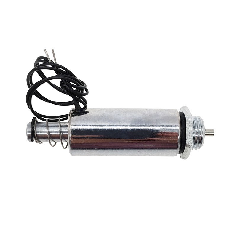 1PCS DC 12V 24V electromagnet push tube type solenoid coil c 橡塑材料及制品 其他塑料制品 原图主图