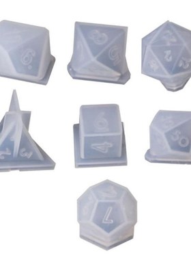 7 Shapes Dice Fillet Square Triangle Dice Mold Dice Digital