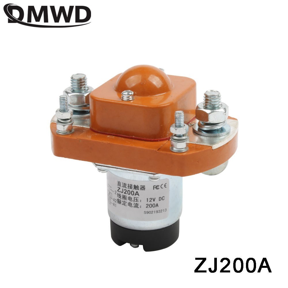 ZJ200A normally open style12V 24V 36V 48V 60V 72V 200A DC Co
