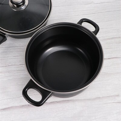 1 Set Of 7PCS Portable Cookware Set Non-Stick Pan Frying Pan
