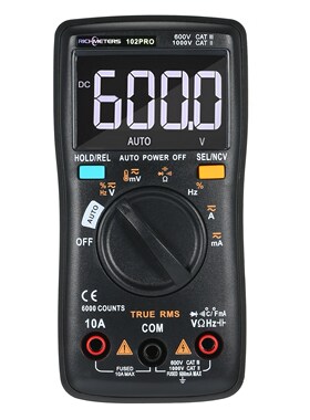 RM102Pro Digital Multimeter Auto 6000 counts Back light AC/D