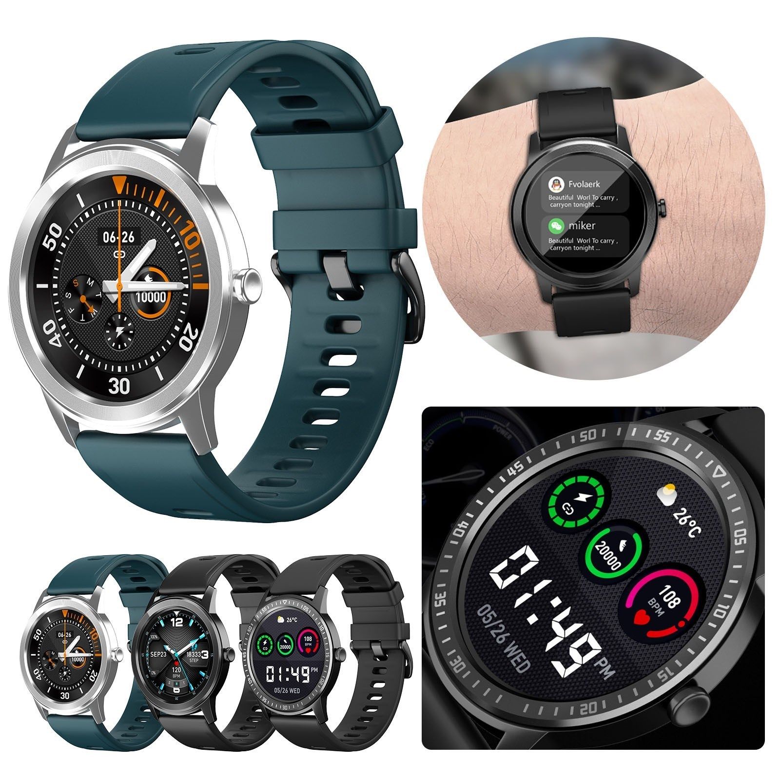 WOMEN WATCH L5 Update L16 Smart Watch Men IP68 Waterproof M