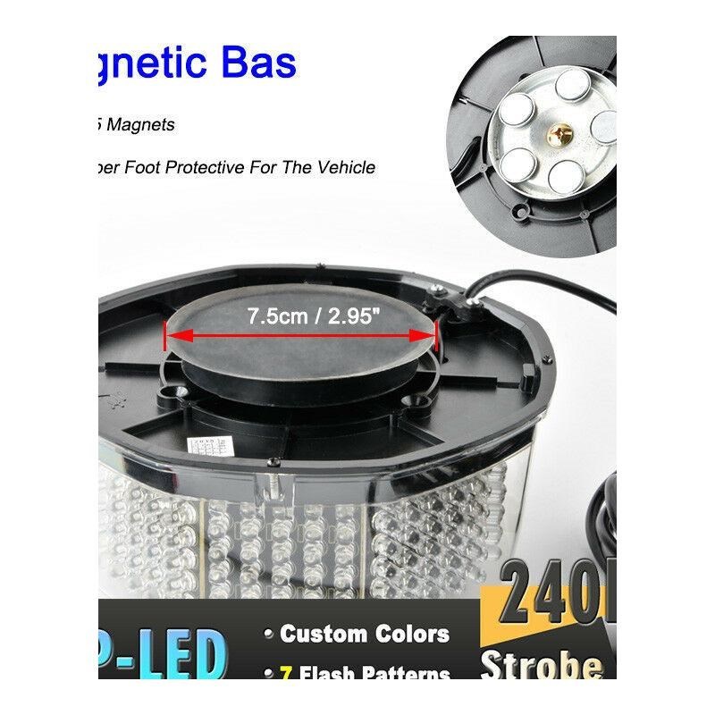 /Flasher 240LED Emergency Lights LED Car Strobe Flash fso Ca