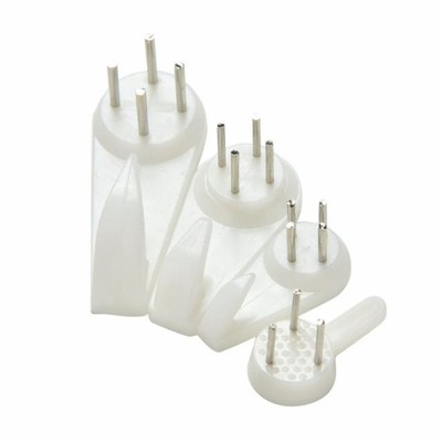 20PCS Plastic Hard Picture Frame Wall Hooks Photos Mirror Ga