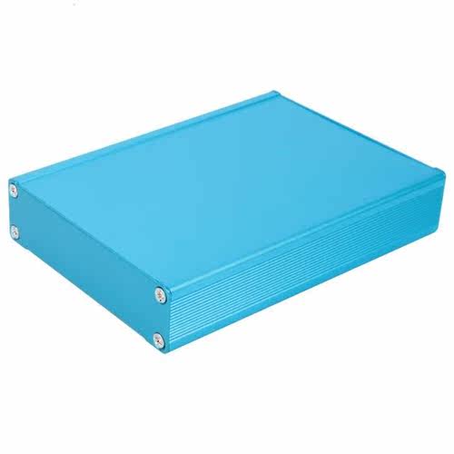 Waterproof Junction Box Blue Metal Aluminum Case PCB Project