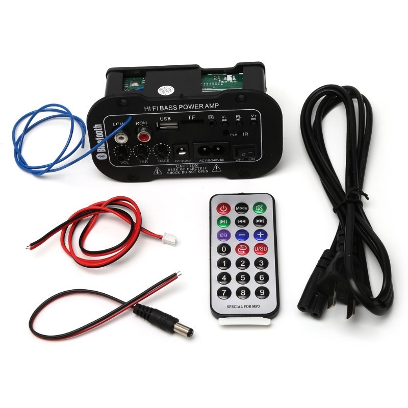 25W Car Bluetooth Subwoofer Hi-Fi Bass Amplifier Board Audio