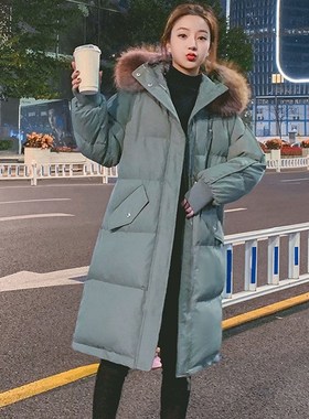 Winter jacket 2021 new loose cotton-padded jacket women's mi