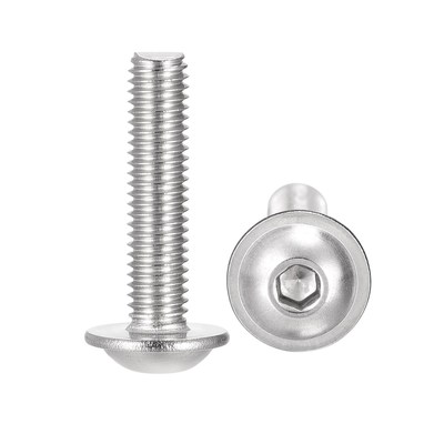 M5x22mm 304 Stainless Steel Flanged Button Head Socket Cap S
