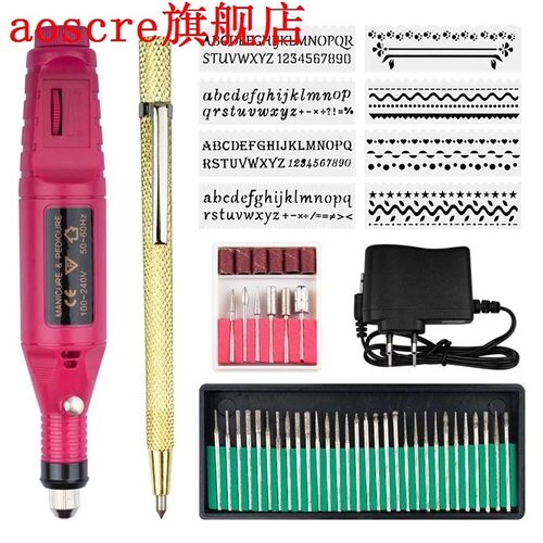 Electric Micro-Engraver Pen Mini Diy Vibro Engraving Tool Ki