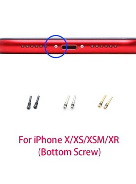 2000pcs / Lot Bottom Screw For iPhone 4 4S 5 5C 5S SE 6 6P 6