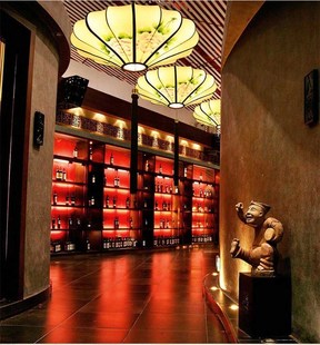 Chandelier Zen Antique Living Restaurant Chinese Retro Style