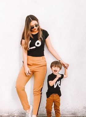 Matching Mom and Child Shirts Mother and Daughter Son Shirts