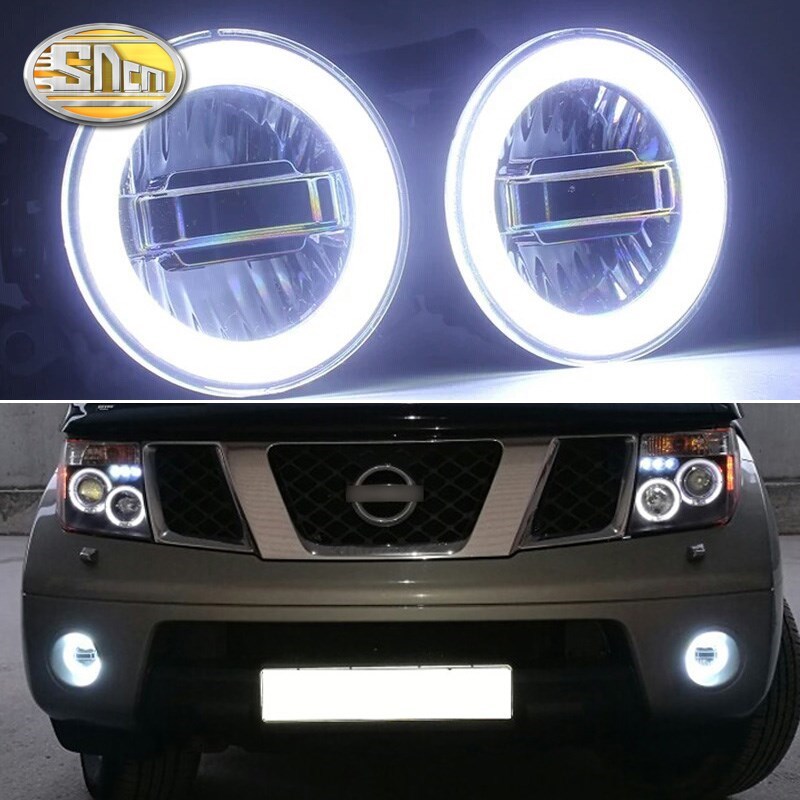3-IN-1 Functions Auto LED Angel Eyes Daytime Running Light C