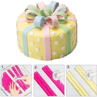 Fondant Cake Cutter And Embosser Sugarcraft Decorating Model