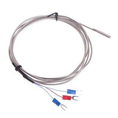 Stainless Steel RTD PT100 Temperature Sensor Thermocouple wi