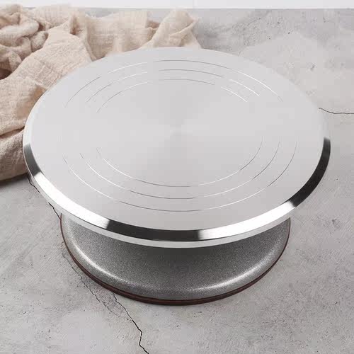 Cake turntable aluminium alloy turntable Cream turntable