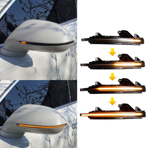 LED Turn Signal Light For Audi A7 S7 RS7 4G8 2010 - 2017 Rea