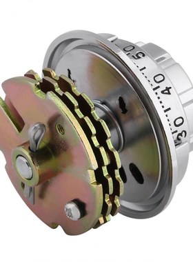 Disc Coded Dial Lock Metal Combination Locks for Jewelry Cas