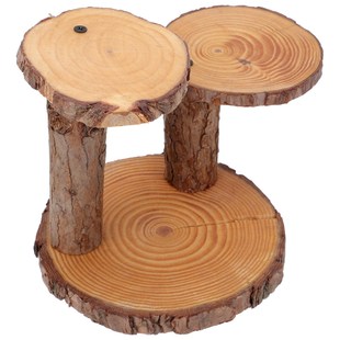 1pc Multilayer Flower Pot Stand Wooden Flower Pot Holder