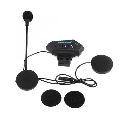 Helmet Headset Speakers-Support Motorcycle Bluetooth Hands-F