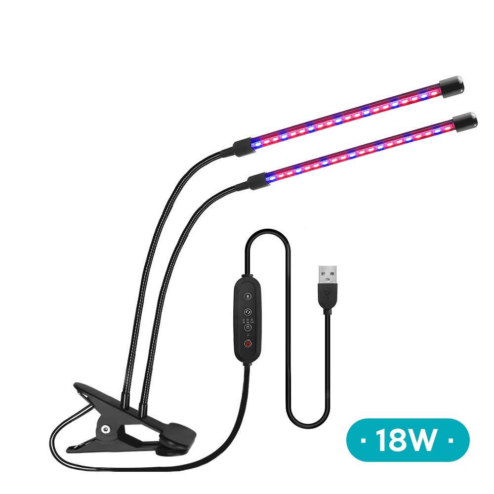 SB LED Grow Light Full Spectrum Desktop  Phytolamps 9W 18W 2