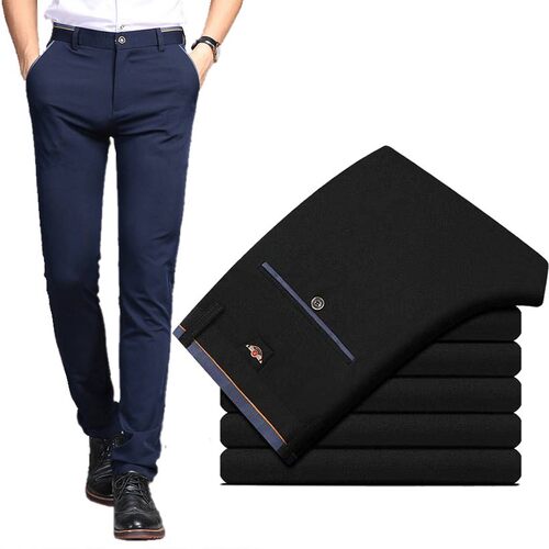 Men‘s Suit Pants Spring and Summer Male Dress Pants Busines