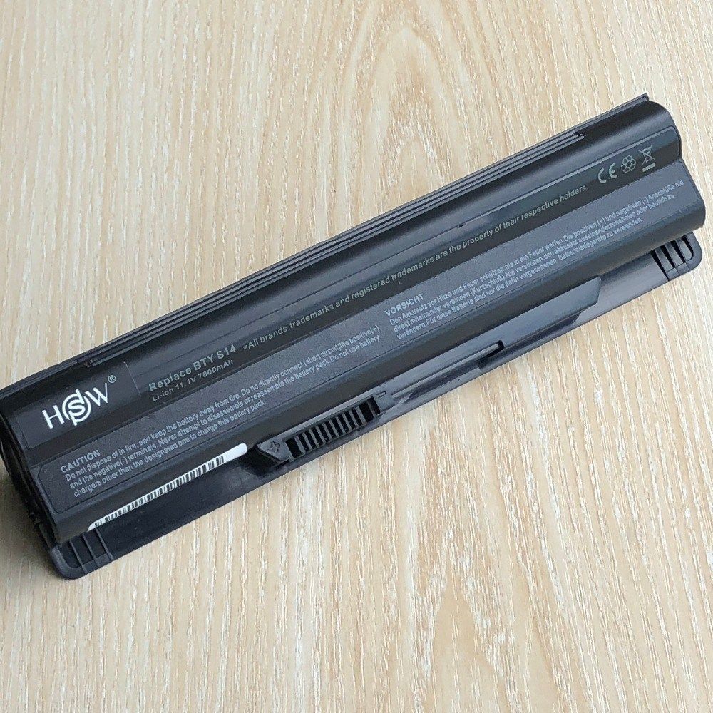 7800mah 9 cells laptop battery for msi ge620dx  bty-s14 fx72