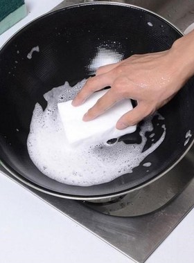 10Pcs 100 X 70 X 30mm Melamine Sponge Wipe High Density Eras