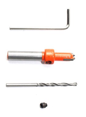 1pc 8mm Shank HSS Woodworking Countersink Router Bit Screw E