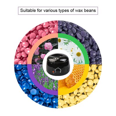 Hair Removal Wax Machine Wax Warmer Heater Melter Waxing Kit