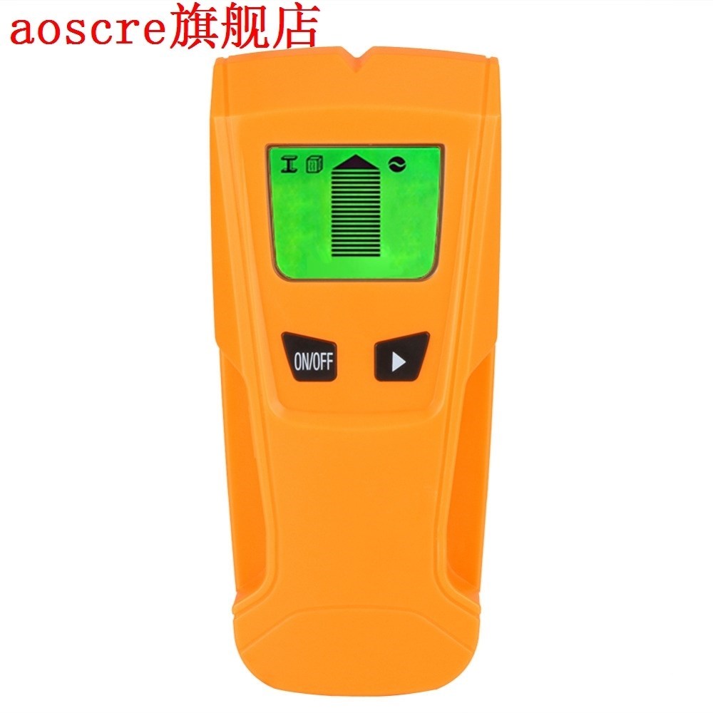 3 In 1 LCD Metal Wood Studs Finder AC Voltage Live Wire Dete