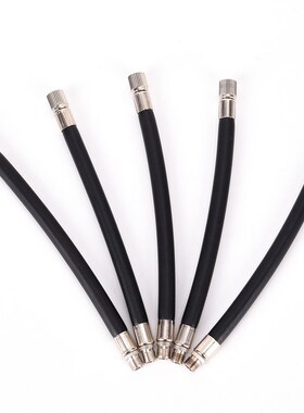 1Pc Flexible Rubber Tyre Valve Extension Twin Wheel Lorry Va