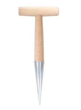 Seedling Dibber Garden Dibber Stainless Steel Strong Grip wi