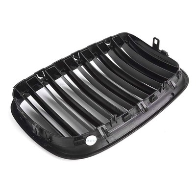 Top!-X5 X6 Grill, Front Kidney Double Line Grille for 2007-2