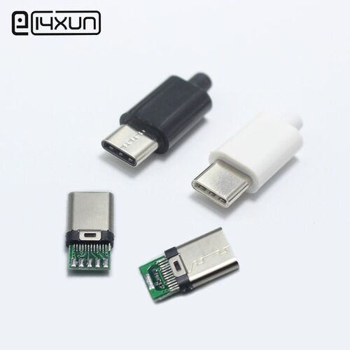 Original 2Set OTG USB 3.1 Type C Male Plug Welding Type Dou