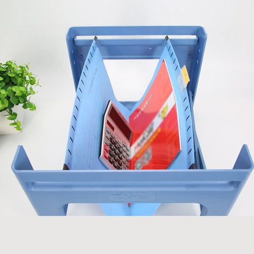 Magazines File Folder Hanging Book Shelf A4  Desk Organizer