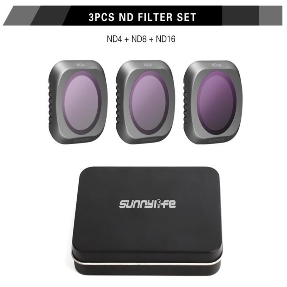 DJI Mavic 2 Pro Neutral Density ND4+8+16+32+V+CPL Drone Filt
