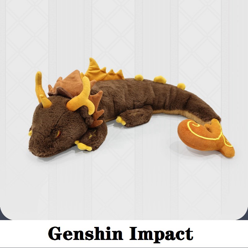 Rock King Zhong Li Cosplay Game Genshin Impact Plush Doll An