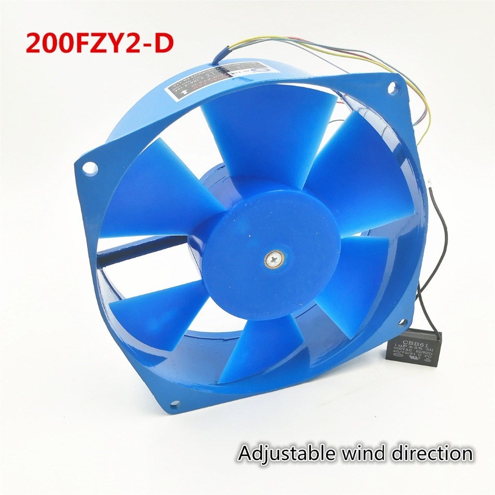 200FZY2-D single flange AC220V 0.18A 65W fan axial fan blowe