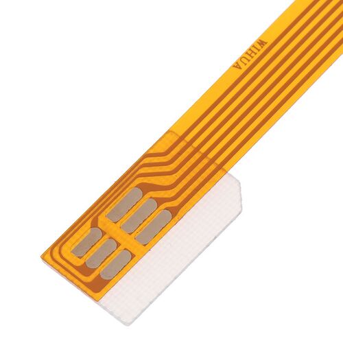1pc Sim Card Small To Small Converter Adapter Cable Extender