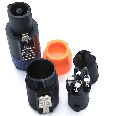 1/2Pcs 4pins Aviation Speakon Connectors Type Nl4fx 4 Pole P