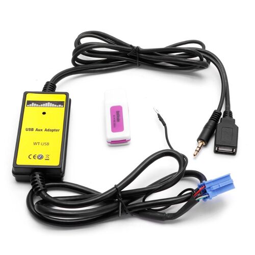 New ar Audio MP3 Interface CD Adapter Changer AUX SD USB Dat