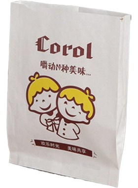 Grab cake bag oil proof paper bag snack French fries chicken