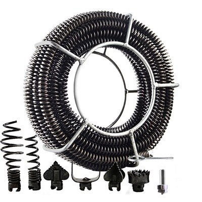 15M Length Household Drain Pipe Dredger Extension Spring Sew