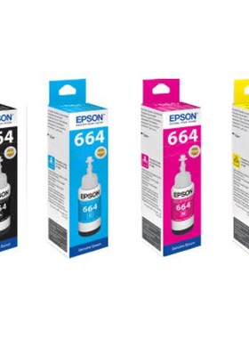 EPSON 664 Original Ink Black / Yellow / Red / Blue