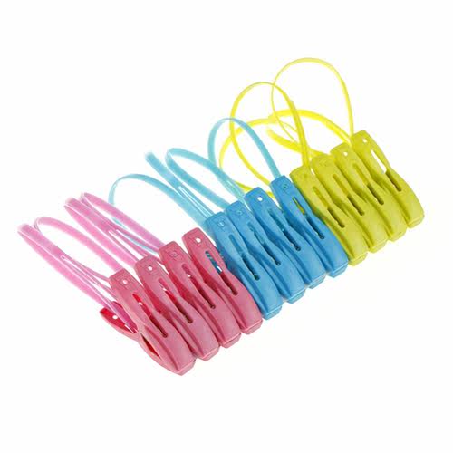 12pcs/lot Household Close Clip Sealer Clamp Food Bag Clips F