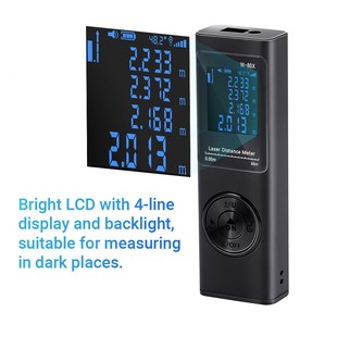 Measuring Mini Distance Meter Rangefinder Handheld Digital