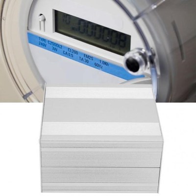 Frosted Silver Extruded Aluminum Enclosure waterproof PCB In