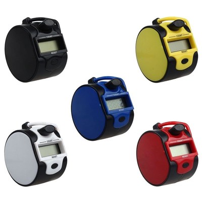 Fashion 5 Digit Electronic LCD Digital Hand Tally Plastic Co